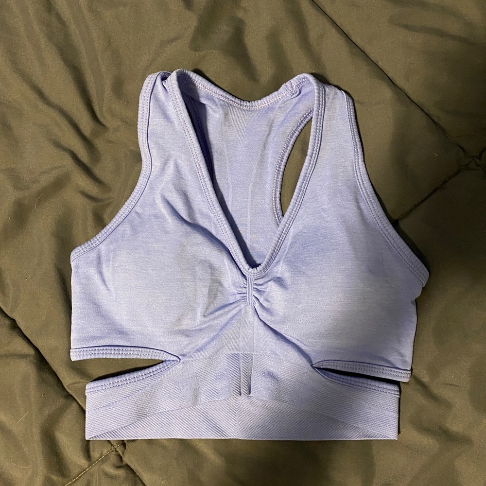 Alphalete new stratus bra in digital violet size XS